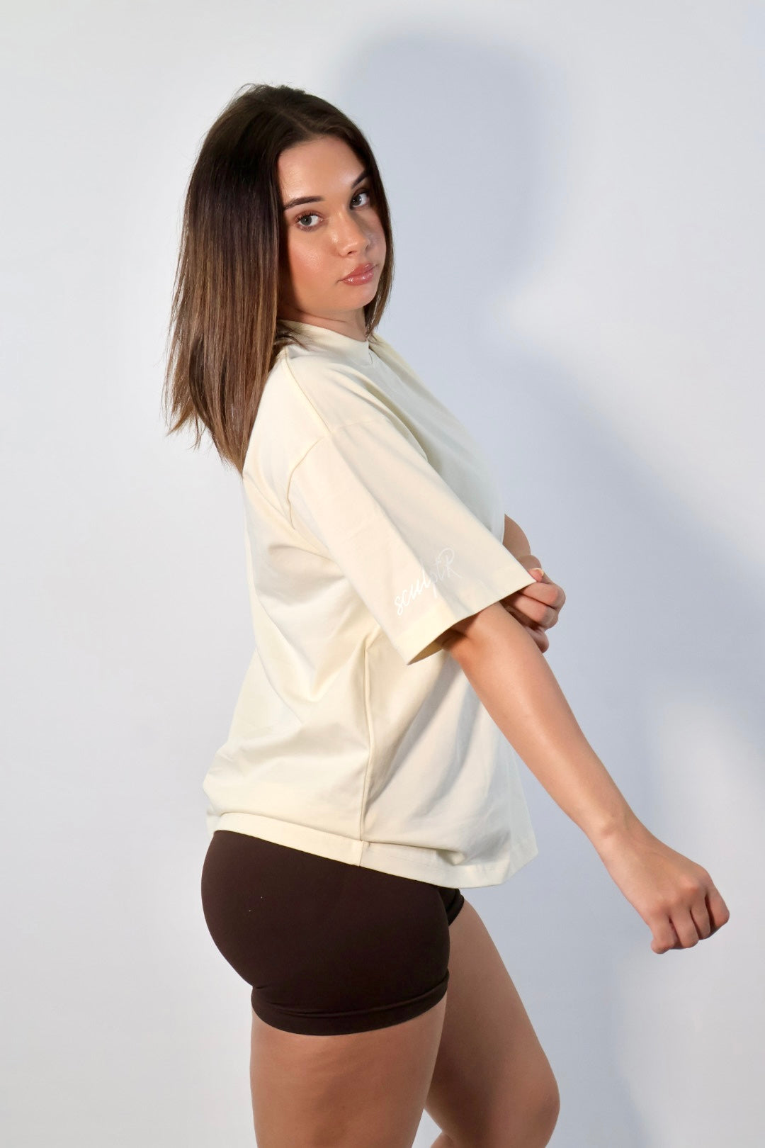 Off White Oversized T-Shirt