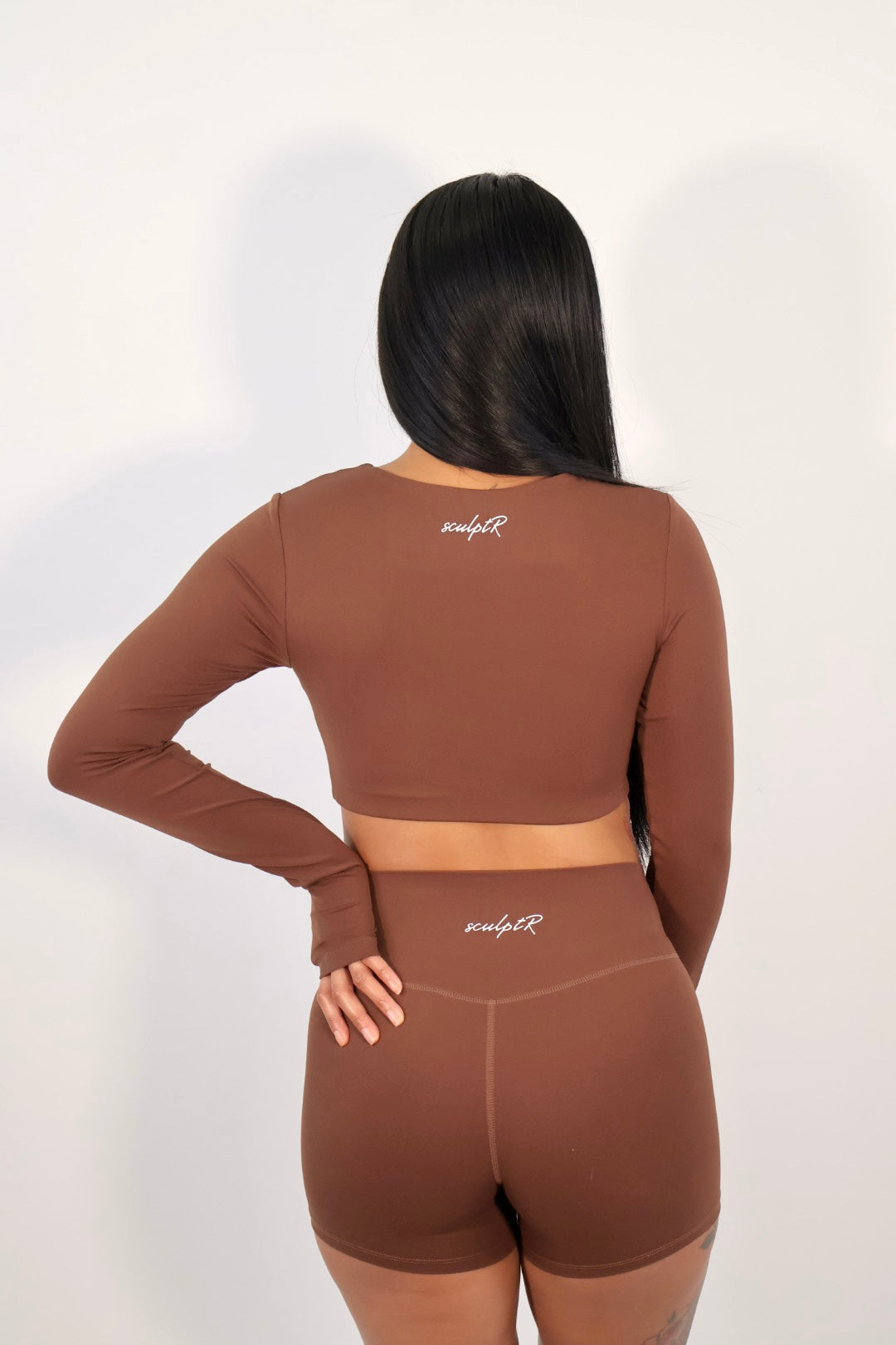Chocolate Brown Long Sleeve Set