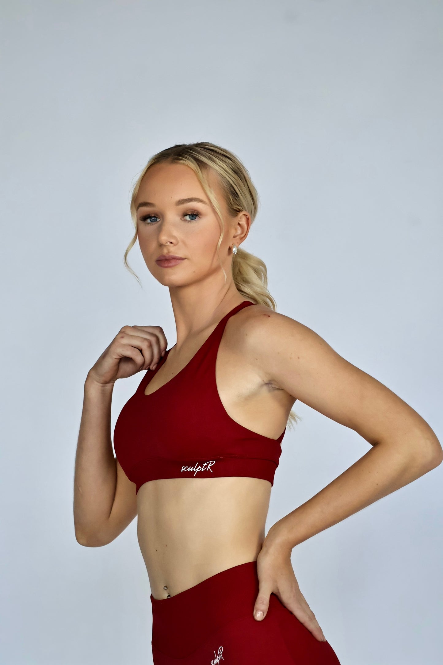 Garnet Red Elevated Ultimate Bra