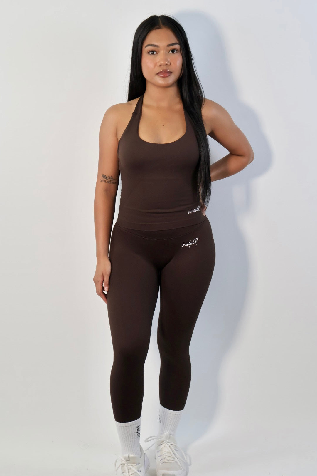 Espresso Brown Elevated Scrunch Legging